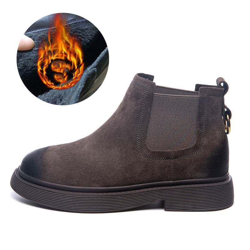 British Flat Short Boots